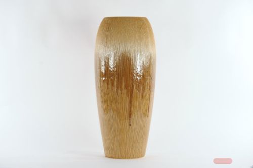 Bild von KeramikVase, Hunny Ø35x H81, natur