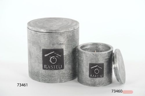 Bild von Duftkerze, Paraffintopf H10x Ø10cm, ember glow