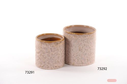 Bild von Blumentopf, Glaze Keramik Ø11.8x 11.8cm, lilac