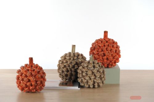 Bild von Vase, Hala - Keramik Ø22x 25cm, sand