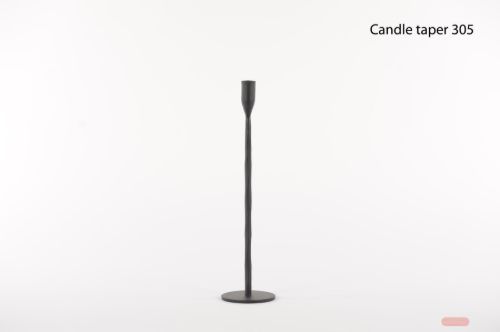 Bild von Spitzkerzenhalter, Antico - Alu Ø11x H40cm, black