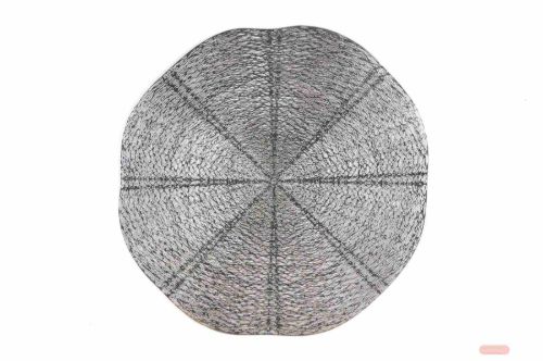 Bild von Placemat, Wirwar rund 38cm, silber