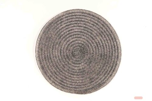 Bild von Placemat, Wicker circle rund 38cm, black