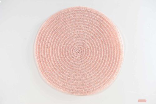 Bild von Placemat, Wicker circle rund 38cm, rosy