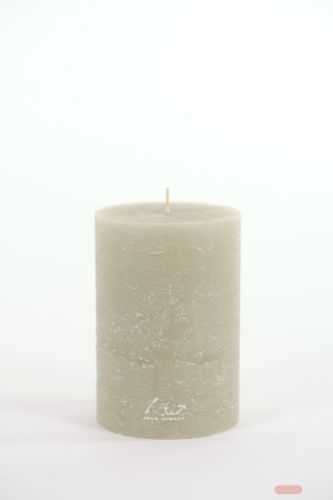 Bild von Rustic Zylinderkerze, 13cm x Ø90mm, eukalyptus
