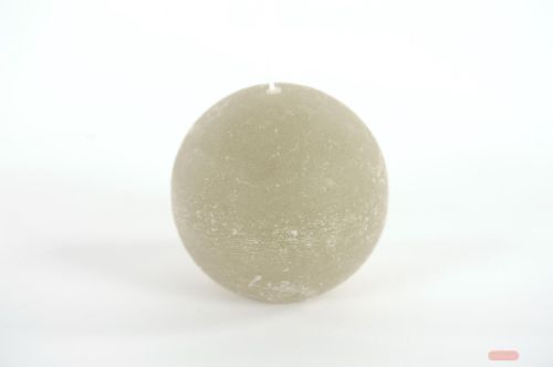 Bild von Rustic Kugelkerze, Ø100mm, eukalyptus