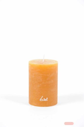 Bild von Rustic Zylinderkerze, 19cm x Ø90mm, bienenwachs