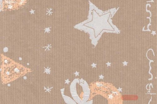 Bild von Blm-Papier,  75cm - Nat.-Christmas, coolgrey-weiss