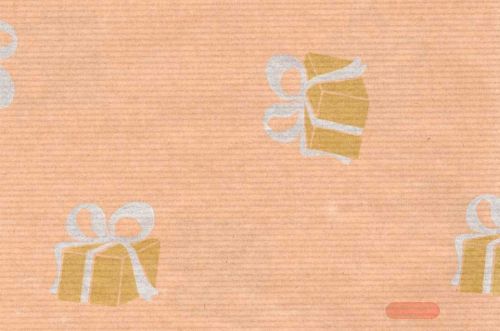 Bild von Blm-Papier,  50cm - ChristmasGifts, gold-silber