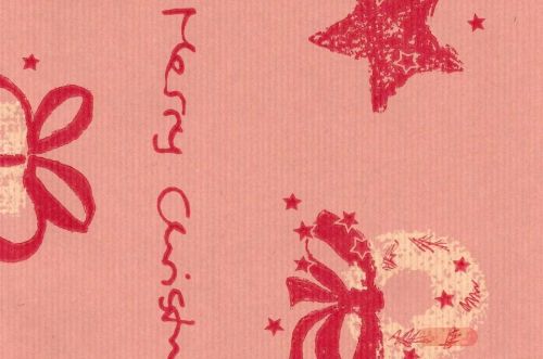 Bild von Blm-Papier,  50cm - Nat.-Christmas, terracotta-granada