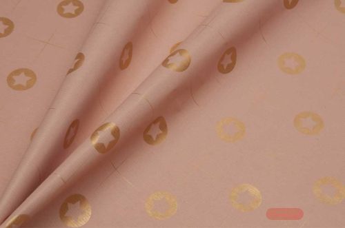 Bild von Blm-Papier, 100cm - Star Circle, rosewood - gold