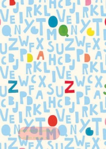 Bild von Rolle 200m x  50cm, Grammata, blau-weiss