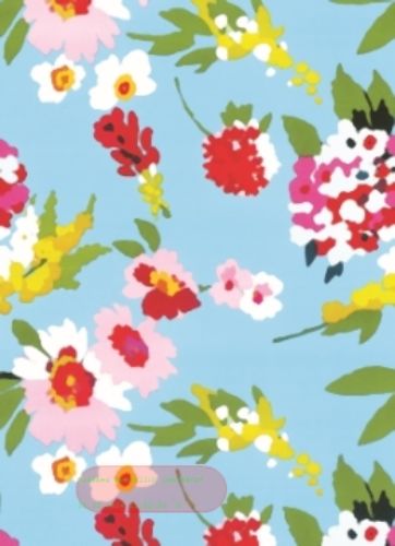 Bild von Rolle 200m x  30cm, Salerno Blumen, bunt