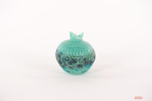 Bild von Glasvase, Excitement - Ø8.3x H8.5cm, tropical blue