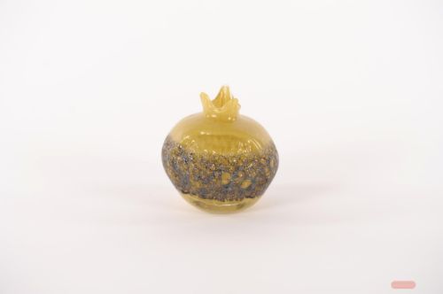 Bild von Glasvase, Excitement - Ø8.3x H8.5cm, curry