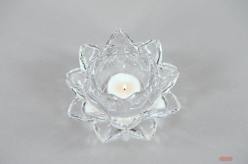 Bild von Teelichthalter, Lumiére - Ø14x H7.3cm, klar