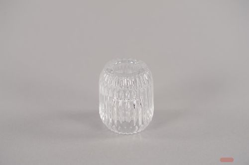Bild von Kerzenständer, Giocoso Ø5x H6.1cm, klar