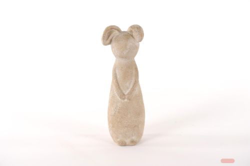 Bild von Kaninchen Floppy - L7.3x 6.8x H21cm, zement