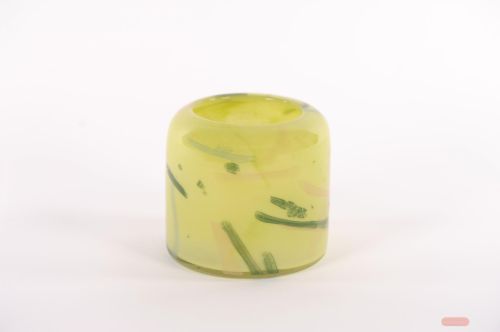Bild von Glasvase, Jungle juice - Ø15x H13.5cm, lime