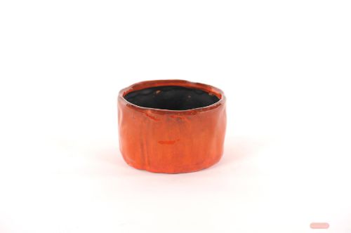 Bild von Blumentopf, Botanical Ø15.5x H9.5cm, mandarin red