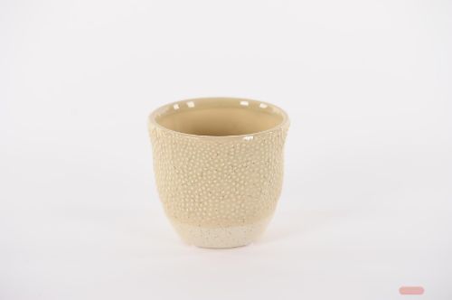 Bild von Blumentopf, Kinuwa Ø12.2x H10.9cm, creme