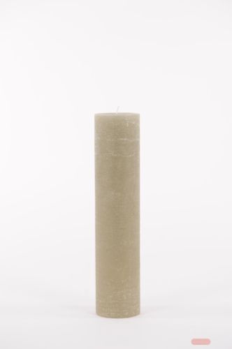 Bild von Rustic Zylinderkerze, 40cm x Ø90mm, eukalyptus