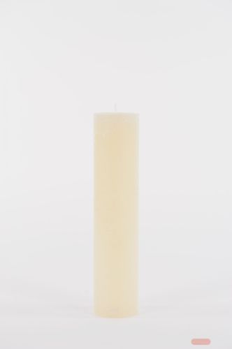 Bild von Rustic Zylinderkerze, 40cm x Ø90mm, asparagus