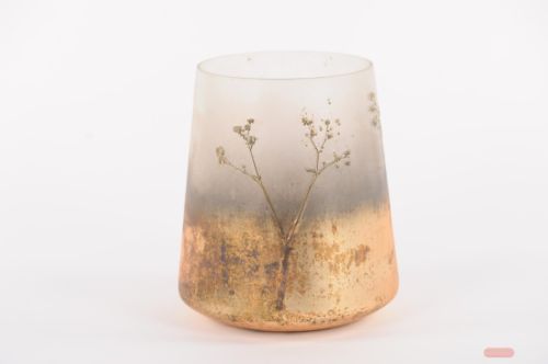 Bild von Windlicht, Outglow - Ø23x H25cm, kupfer