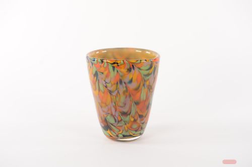 Bild von Glasvase, Funky Fleur L15x 12x H20cm, disco orange