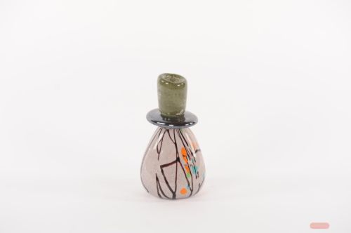 Bild von Kerzenständer, Line art L12x 11.5x H20.5cm, sweet lila