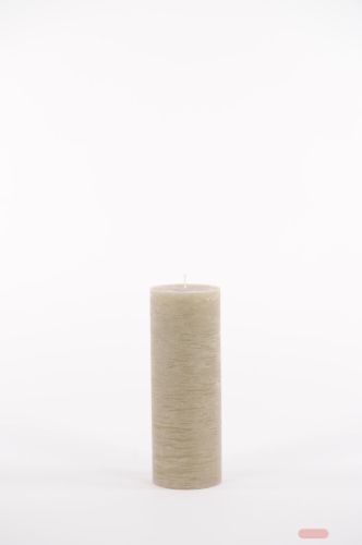 Bild von Rustic Zylinderkerze, 25cm x Ø90mm, eukalyptus
