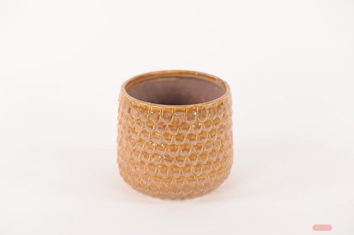 Bild von Blumentopf, Pinecone Keramik Ø14x H12.5cm, braun (orchid)