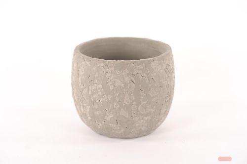 Bild von Blumentopf, Ardosa Zement Ø18x H15cm, grau