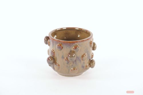 Bild von Blumentopf, Sfere Keramik Ø17x H13cm, grün (orchid)