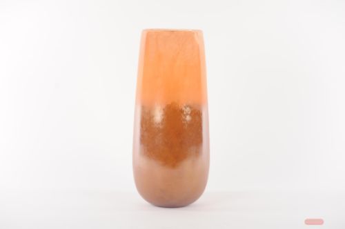 Bild von Glasvase, Tangerine Ø19.6x H44.2cm, sunset