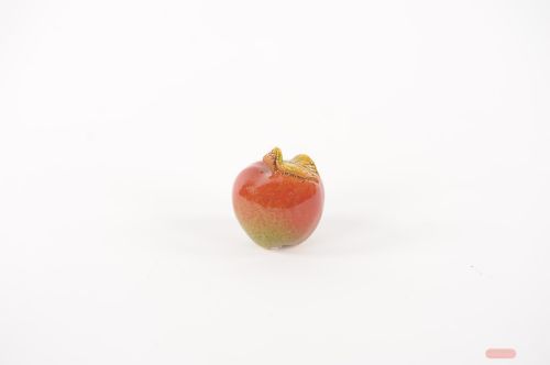 Bild von Deko Apfel, Keramik Ø5x H5.5cm, rot