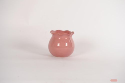 Bild von BlumenTopf, Soliflor Keramik Ø17.5x H16.5cm, dark pink