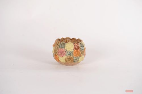 Bild von BlumenTopf, Allegretta Keramik Ø15.5x H11.5cm, bunt