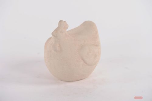 Bild von Huhn Hennifer, Keramik - L18x 14x H16.5, white