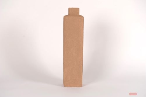 Bild von BlumenVase, Rustic Flasche - L11.5x H45cm, rust