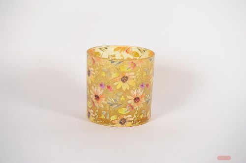 Bild von Windicht, Printemps - Ø15x H15cm, sunflower