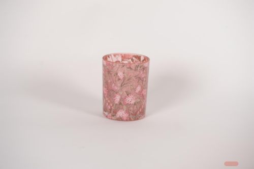 Bild von Windicht, Printemps - Ø10x H12.5cm, roses