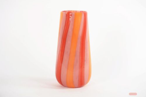 Bild von Glasvase, Luna Ø17.1x H34.4cm, rosa