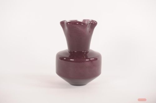 Bild von Glasvase, Shade Ø19x H26.6cm, plum