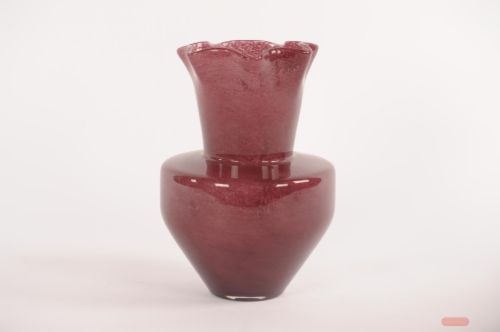 Bild von Glasvase, Shade Ø22x H31.7cm, plum