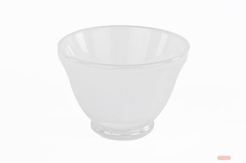 Bild von Votiv Glasschale, Coquette - Ø8.5x H6.3cm, weiss