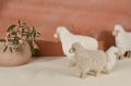 Bild von Schaf, Woolly L28x 8x H18cm, hellbraun
