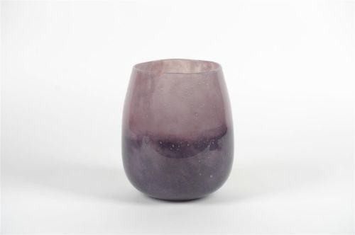 Bild von Glasvase, Clouds Ø23.2x H26.2cm, purple