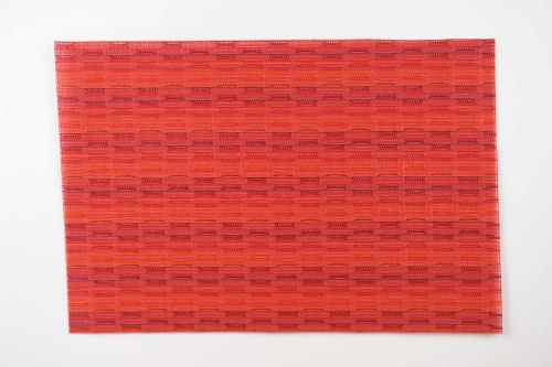 Bild von Placemat, 45x 30cm powerlines- waschbar, rot