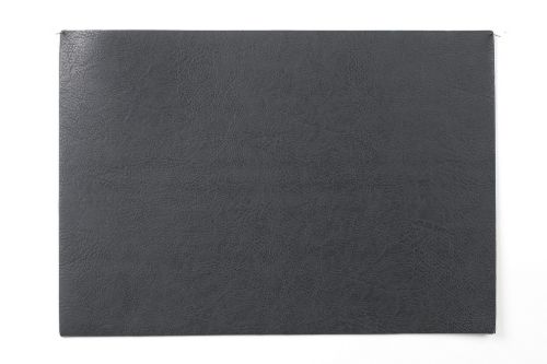 Bild von Placemat, 43x 30cm Lederoptik Double face, black